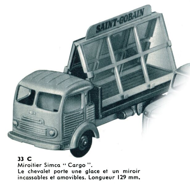 File:Saint-Gobain Simca Cargo truck with mirror and glass, Dinky Toys Fr 33C (MCatFr 1957).jpg