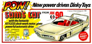 1970: Sam's Car, Dinky 108