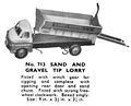 Sand and Gravel Tip Lorry, Wells Brimtoy 713 (BPO 1955-10).jpg