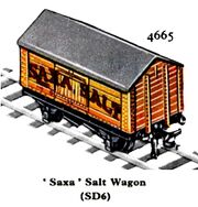 Saxa Salt Wagon SD6, Hornby Dublo 4665 (HDBoT 1959).jpg