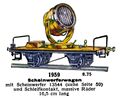 Scheinwerferwagen - Searchlight Wagon, Märklin 1959 (MarklinCat 1939).jpg