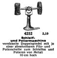 Schleifmaschine und Poliermaschine - Grinder and Polisher, Märklin 4252 (MarklinCat 1932).jpg
