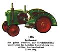 Schlepper - Tractor, clockwork, Märklin 1085 (MarklinCat 1931).jpg