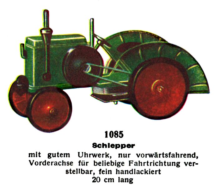 File:Schlepper - Tractor, clockwork, Märklin 1085 (MarklinCat 1931).jpg