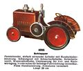Schlepper - Tractor, live steam, Märklin 4086 (MarklinCat 1931).jpg