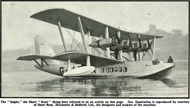 1931: "Scipio", Short S.17 Kent Flying Boat
