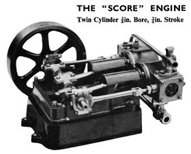 1978: Score two-cylinder engine, Stuart Turner