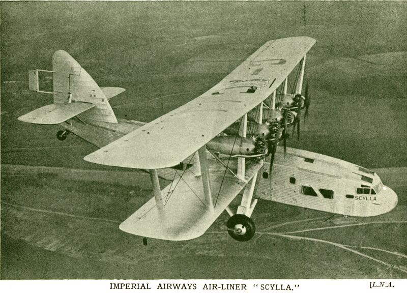File:Scylla, Short L-17 airliner G-ACJJ, airborne (WBoA 8ed 1934).jpg