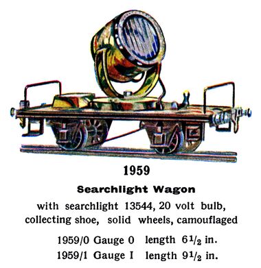 1936: Searchlight Wagon 1959