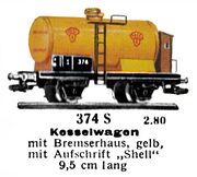 Shell Petrol Wagon - Kesselwagen, Märklin 374S (MarklinCat 1939).jpg