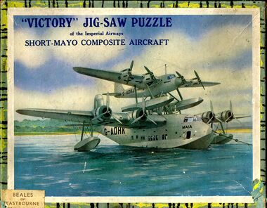 The Mayo Composite Aircraft, as Victory Jigsaw Puzzle M.A.2