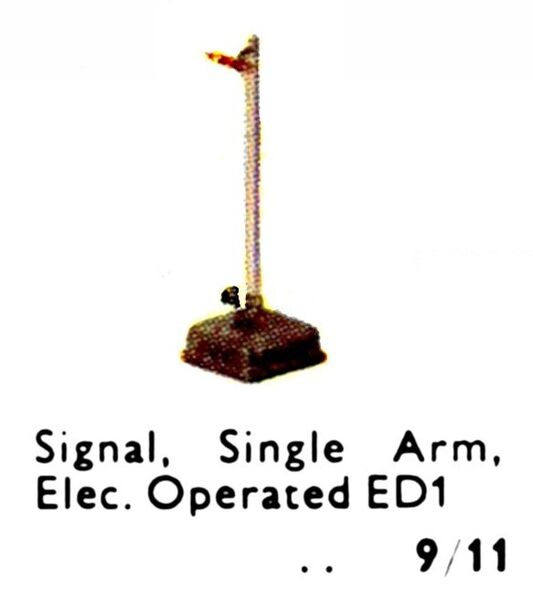 File:Signal, Single Arm Electric ED1, Hornby Dublo (MM 1958-01).jpg