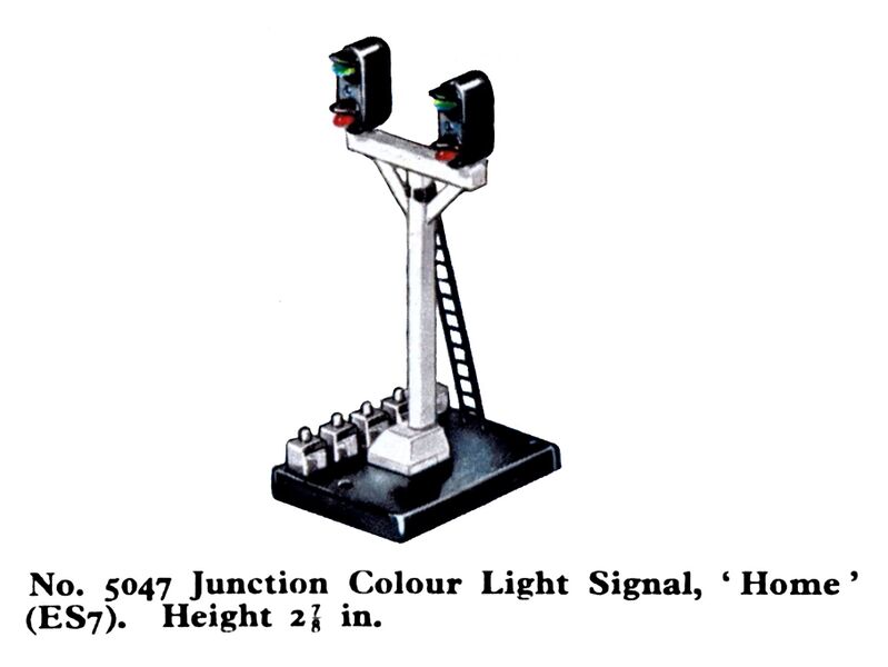File:Signal, junction colour light ES7, Hornby Dublo 50475 (HDBoT 1959).jpg