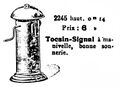 Signal Bell, Märklin 2245 (MärklinCatFr ~1921).jpg