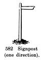 Signpost (one direction), Britains Farm 582 (BritCat 1940).jpg