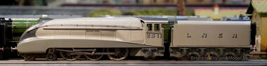 1930s Bassett-Lowke Silver King locomotive