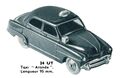 Simca Aronde Taxi, Dinky Toys Fr 24 UT (MCatFr 1957).jpg