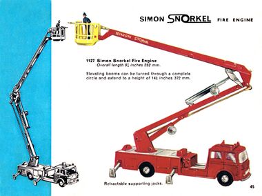 Simon Snorkel Fire Engine