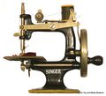 Singer Model 20 sewing machine, left profile.jpg
