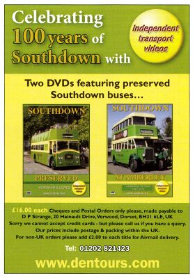 Southdown bus DVDs (www.dentours.com)