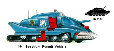Dinky 104: Spectrum Pursuit Vehicle