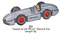 Speed of the Wind Record Car, Dinky Toys 221 (DinkyCat 1956-06).jpg