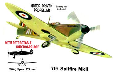 The Dinky Spitfire, introduced in 1969