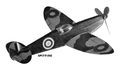 Spitfire fighter aircraft, EeZeBilt kit, KeilKraft (MM 1962-12).jpg