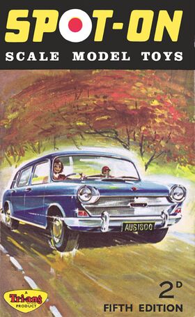 ~1965 catalogue cover, Austin 1800