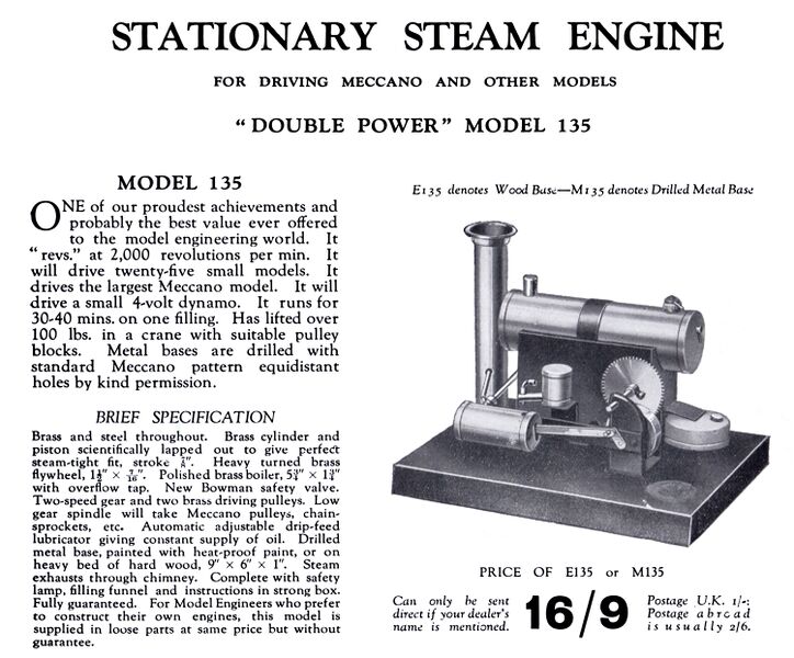 File:Stationary Steam Engine, Bowman Models 135 (BowmanCat ~1931).jpg