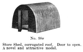 98F Corrugated Iron Store Shed