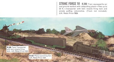 1965: Strike Force 10 train set