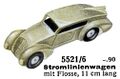 Stromlinienwagen - Streamlined Car, Märklin 5521-6 (MarklinCat 1939).jpg
