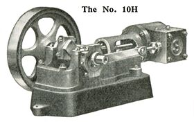 Stuart No.10H horizontal stationary steam engine