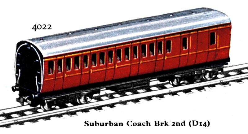 File:Suburban Coach Brake-2nd D14, Hornby Dublo 4022 (HDBoT 1959).jpg