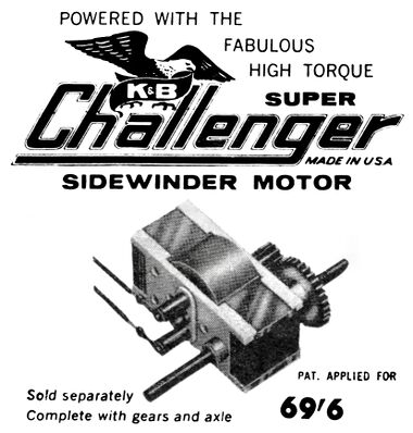 1966: Super Challenger Sidewinder Motor