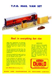 1957: Full-page colour advert in Meccano Magazine