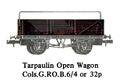 Tarpaulin Open Wagon, Graham Farish N gauge (GFN 1970).jpg