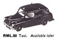 Taxi, Model-Land RML80 (TriangRailways 1964).jpg