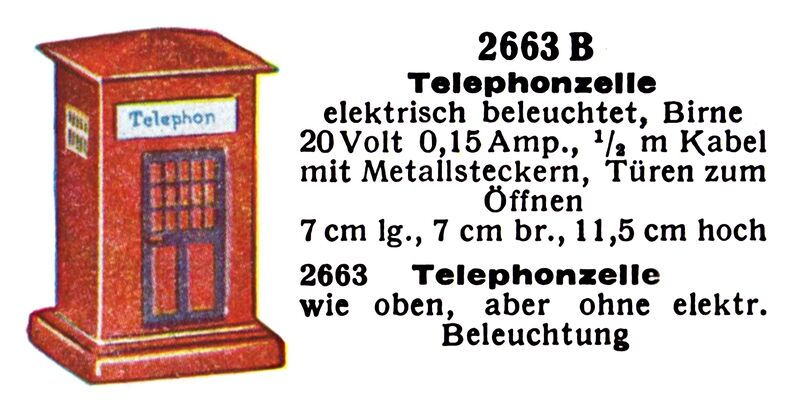 File:Telefonzelle - Telephone Kiosk, Märklin 2663 (MarklinCat 1931).jpg