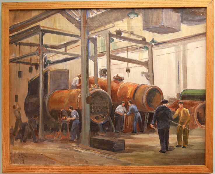 File:The Boiler Shop, Brighton Locomotive Works (E Burrows ~1955).jpg