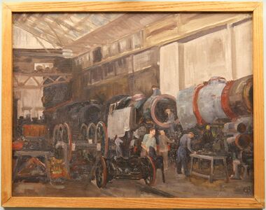 "The Erecting Shop", Brighton Locomotive Works