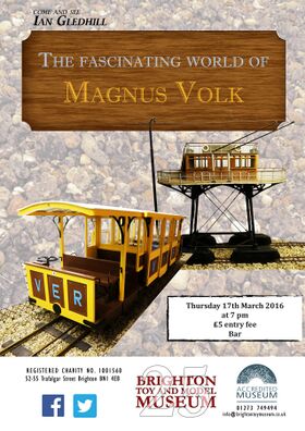 "The Fascinating World of Magnus Volk", lecture, 17th March 2016