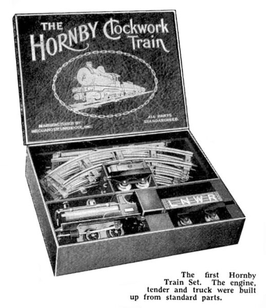 File:The Hornby Clockwork Train, open box.jpg