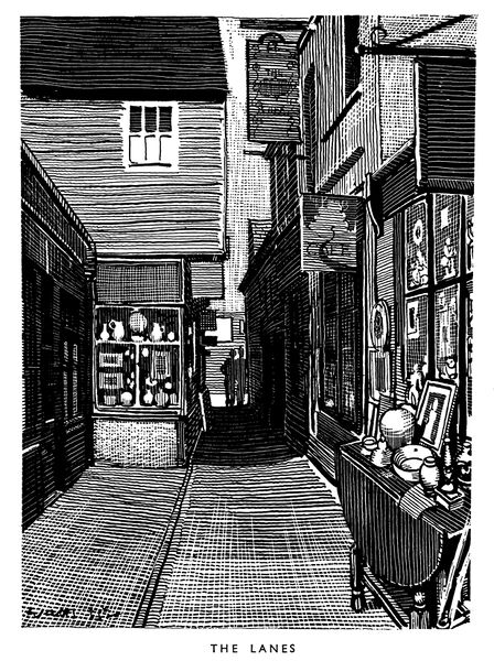 File:The Lanes, Lineart, Arthur Watts (BrightonHbk 1935).jpg