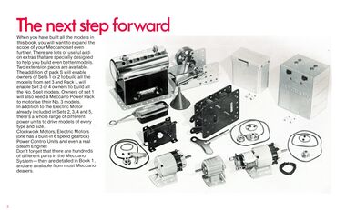 1978: Meccano motors - "The next step forward"