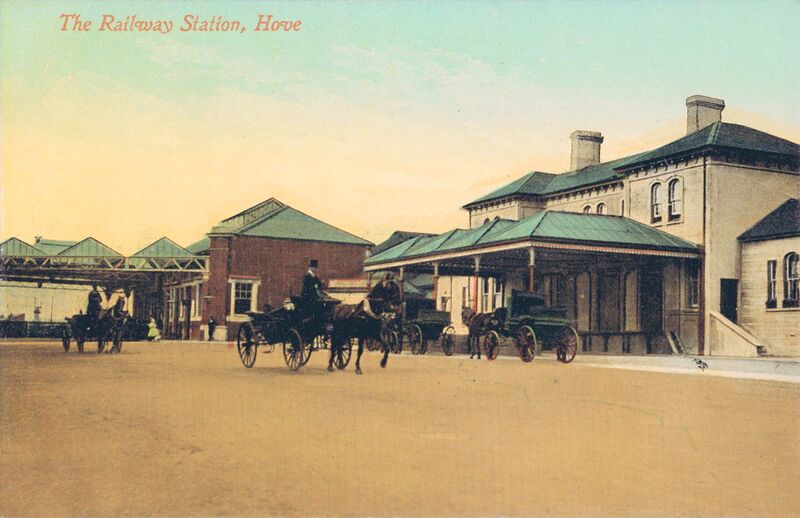 File:The Railway Station, Hove, postcard (PictorialCentre 50).jpg