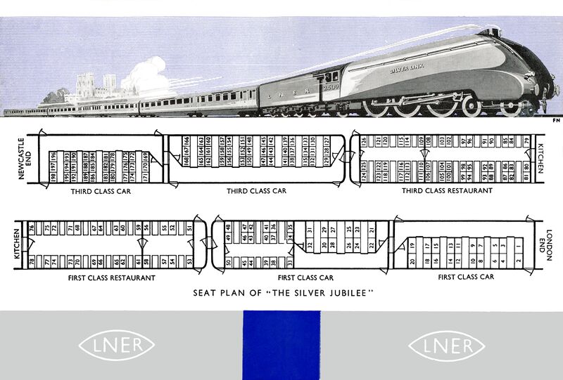 File:The Silver Jubilee, booklet, carriage layout diagram (LNER 1935).jpg