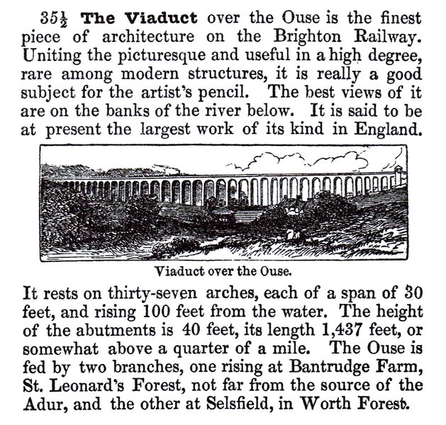 File:The Viaduct over the Ouse (Railway Chronicle Travelling Chart, ~1846).jpg