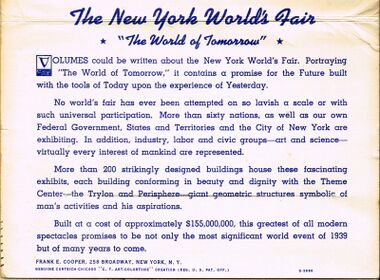 1939 New York World's Fair - Wikipedia
